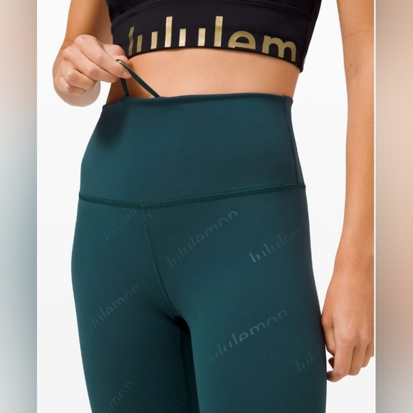 NWT RARE Lululemon Wunder Train HR Tight *Special Edition Logo Leggings, Size 10 - Picture 10 of 11
